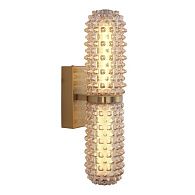 Бра 10*15,5*42 см, 1*LED*11W, 4000K, ST-Luce Saguaro SL6144.301.01, латунный