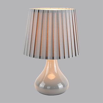 Настольная лампа 18*18*27 см, 1*E14*40W, Lumion Naina 8184/1T, серый