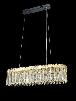 Люстра D870-L1200, L1200*300 / H230 LED, 120W, 3000/4000/6000K, Alva Donna, Золото