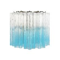 Настенный светильник 25 см, Loft IT Murano 10580W Clear blue, бронза