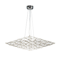 Подвесная люстра 125*242 см, 1*LED, 143W, 3000-6000К, Favourite Thinner 4305-12P хром