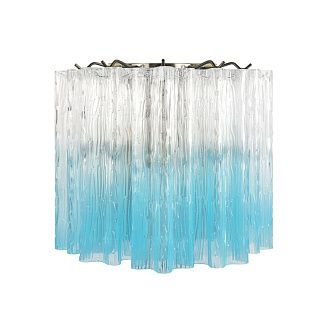 Настенный светильник 25 см, Loft IT Murano 10580W Clear blue, бронза