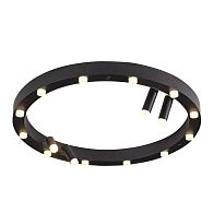 Люстра 65*65*7 см, 16*LED*48W, 3000K Gerhort G52134/16BK BK, Черный