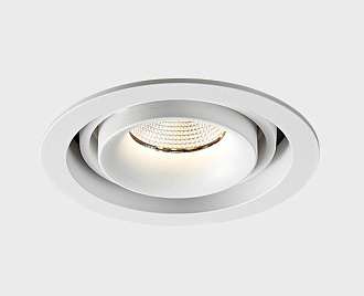 Встраиваемый светильник 11*8 см, ITALLINE DE-313 white, вр 9,8 см