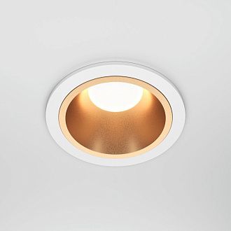Встраиваемый светильник 7*4 см, вр 7 см, 1*GU10*10W, K, Maytoni Share DL126-GU10-WMG, Белый