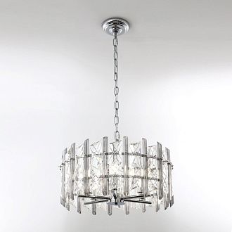 Подвесная люстра 50*50*95 см, Е14 6x40W, Хром MODELUX ML.20214.6