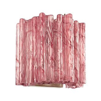 Настенный светильник 25 см, Loft IT Murano 10580W Pink, бронза