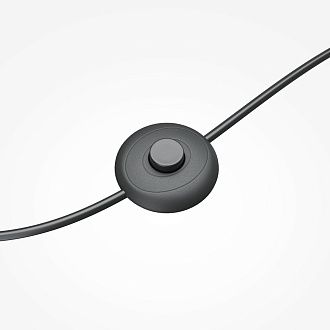 Напольный светильник (торшер) 22*143 см, 1*E27*60W, K, Maytoni Glamping MOD437FL-01B, Черный