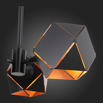 Люстра потолочная 35 см, ST LUCE ENIGMA SL258.402.03 Черный