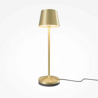 Аккумуляторный светильник *8,5*-27,5 см, *LED*1W, Maytoni Nook MOD494RL-L1BSK, Латунь