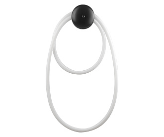 Бра 38*9,5*56 см черный Kink Light Далия 08041-2,19