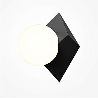 Настенный светильник 22 см, Maytoni Cubeo MOD445WL-01B, черный