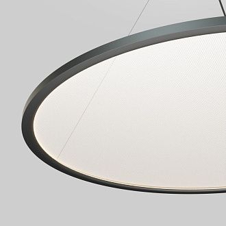 Подвесной светильник 100 см, 80W, 3000-6000K, Denkirs VEIL DK6621-BK, черный