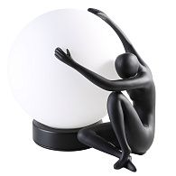 Настольная лампа 28*32*28 см, 1*LED, 10W, 3000K Divinare Eleganza 1042/06 TL-10, Черный