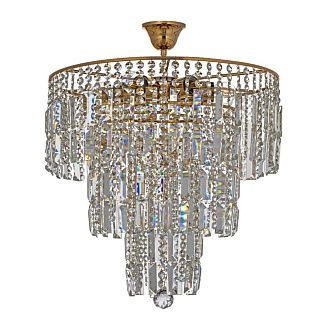 Люстра *46*54 см, 6*E27*60W, Arti Lampadari Napoli Gold Napoli E 1.5.46.501 G, Золото