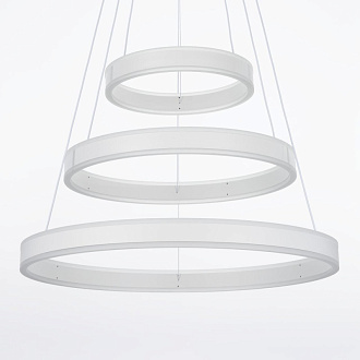 Люстра 60*120 см LED*145 W, 3000 / 5500 К Citilux Дуэт Белый CL719650