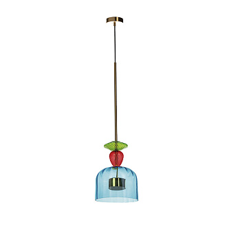 Подвесной светодиодный светильник Loft IT 2008-C, 14W LED, 3000K, диаметр 20 см, медь