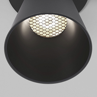 Потолочный акцентный светильник 6,4*6,4*9,6 см, 8W Elektrostandard Bell 25097/LED черный, вр 5,1 см