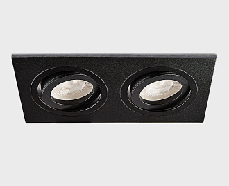 Светильник встраиваемый MEGALIGHT SAG203-4.316 black/black, черный, вр 16*8 см