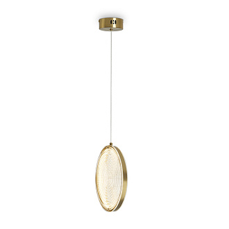 Светильник 14 см, 8W, 3000K, Freya Lolli FR6139PL-L8BS, латунь