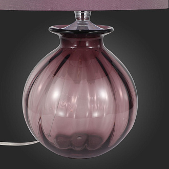 Прикроватная лампа 35 см, ST LUCE AMPOLLA SL968.604.01 Хром, Пурпурный