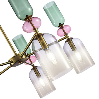 Люстра 70 см ST LUCE GEA SL2000.202.05 Золотистый