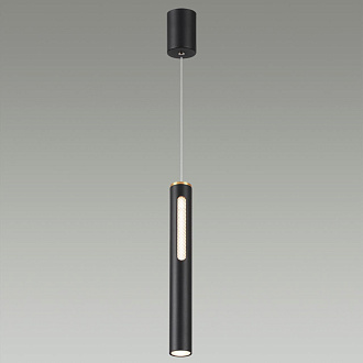 Подвесной светильник LED 9 W, 3000К Черный Odeon Light Hightech 6643/7L IP20