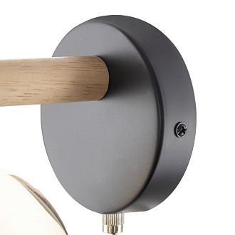 Бра 21*14*-20 см, 1*E27*75W, Citilux Tika CL133411, Чёрный