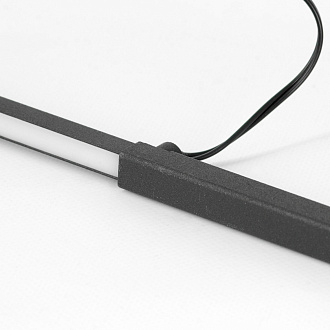 Торшер 35 см, LED 9W,  4000 K,  Lussole MURRIETA LSP-0910 черный