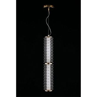 Подвесной светильник 15*105-210 см, 1*LED, 29W, 3000K, Aployt Ozann APL.331.16.29, золотой