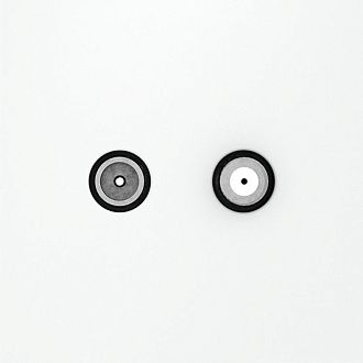 Розетка телевизионнная встраиваемая Voltum S70 оконечная TV+SAT, белый матовый пластик Soft touch VLS060402