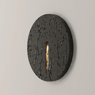 Светильник 7 см, 3W, 3000K, Maytoni Outdoor Lock O014SL-L3B3K, черный