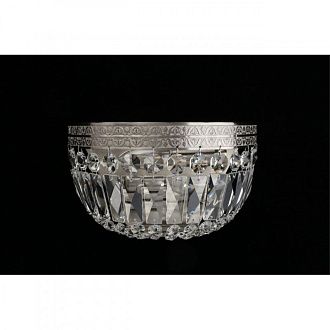 Бра 14*25*15 см, 2*E14, 40W, Aployt Lidi APL.757.11.02, никель