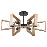 Потолочная люстра Arte Lamp Brussels A8030PL-6BK, диаметр 61 см, черный