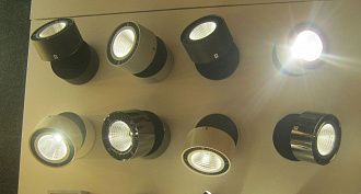 Светильник 12,5*12,5 см, LED 15W, 4000K Lightstar Forte 214817 черный LED