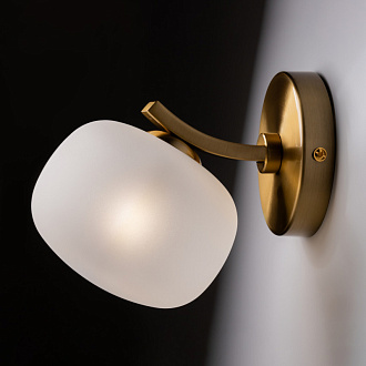 Бра 14 см, Freya Donuts FR5444WL-01BS, латунь