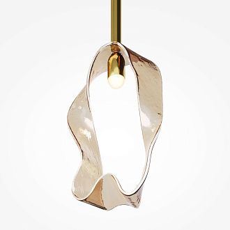 Подвесной светильник 16,2*5,5*49,3-339,3 см, *LED*3W, Maytoni Shiori MOD524PL-L3BSK1, Латунь