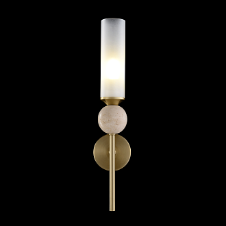 Бра *6*38,5- см, 1*E14*60W, Crystal Lux Simply SIMPLY AP1.1 BRASS, Латунь