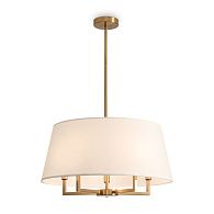 Потолочный светильник 60*54-84 см, 5*E14*40W Freya Graceful FR2042CL-05BS, Латунь