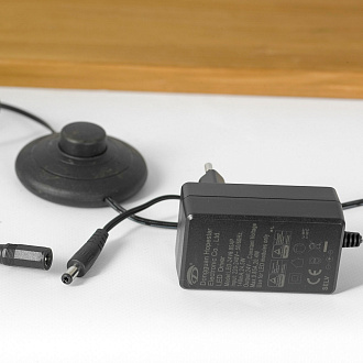 Торшер 30 см, LED 20W,  4000 K,  Lussole MODESTO LSP-0905 коричневый