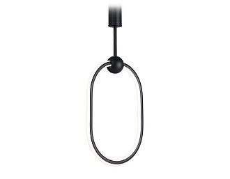 Светильник подвесной 23*1,6*72*100 см, LED 56W, 3000К, черный Ambrella Comfort Line FL10577