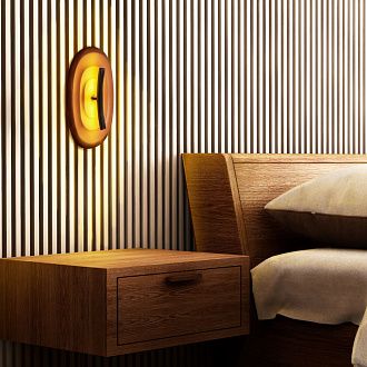 Бра 8*20*30- см, LED*W, 3000K, Lightstar Erica 609641, Черный