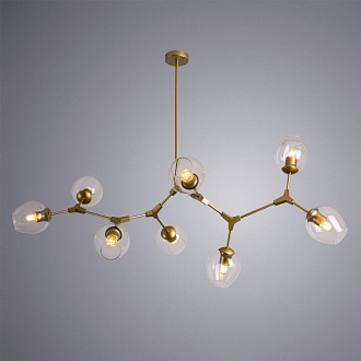 Подвесная люстра Arte Lamp Yuka A4103SP-8GO золото