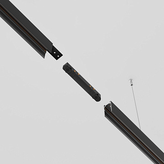 Коннектор питания прямой Maytoni Technical Magnetic track system Exility TRA034PC-42B черный IP 20