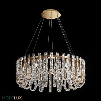 Подвесная люстра 80 см MODELUX ML.6621.19 BS латунь