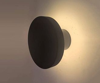 Фасадный светильник 16 см, 12W, 3000K, Kink Light Мети 09329,19, черный