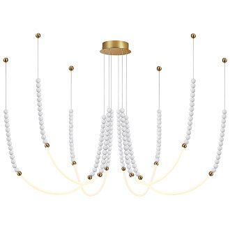 Люстра 120*150 см, 1 LED*70W, 3000 К, Odeon Light Monella, античная бронза 6639/70L