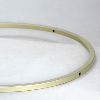 Торшер напольный Lussole LSP-0567 - столик с подсветкой, 43*55 см, матовое золото