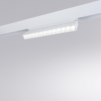 Магнитный трековый светильник 22 см 15W 4000K Arte Lamp LINEA  A4638PL-1WH белый
