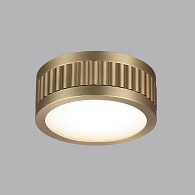Светильник 9 см, 7W, 3000K, Odeon Light 7013/7CL, латунь
